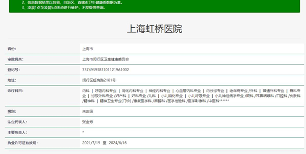 上海虹桥医院疤痕科