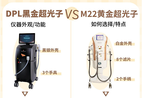 黄金超光子嫩肤和黑金光子嫩肤的区别