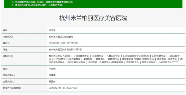 杭州米兰柏羽·格莱美医疗美容医院